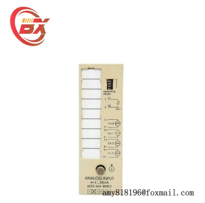 SIEMENS 6ES5464-8ME11 Analog Input Module
