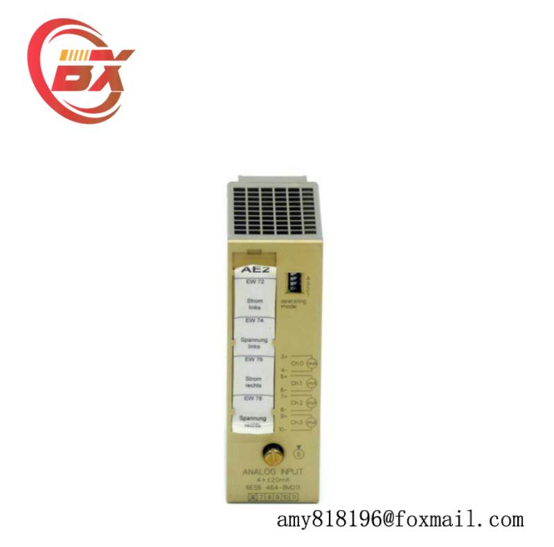 SIEMENS 6ES5464-8MF21 Analog Input Module