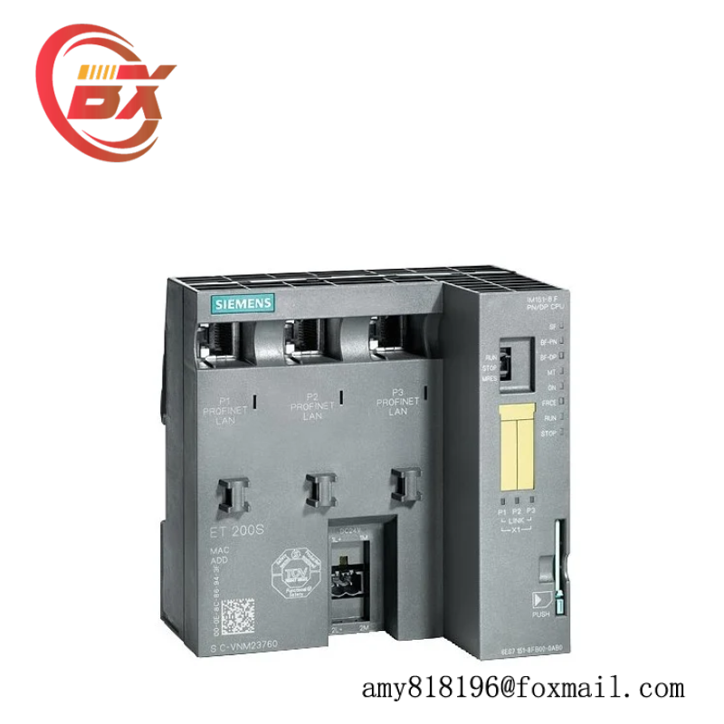 SIEMENS 6ES7151-8FB01-0AB0 ET 200S, IM151-8F PN/DP CPU