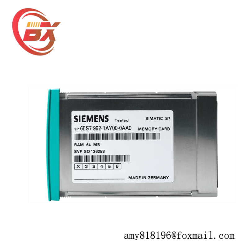 SIEMENS 6ES7952-1AK00-0AA0 RAM Memory Card