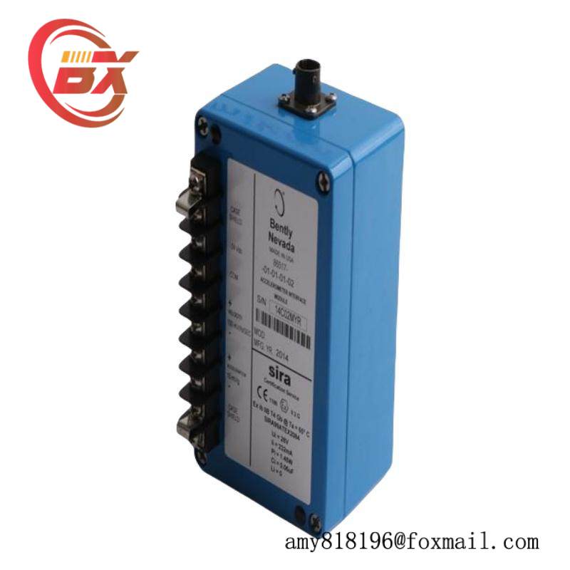 BENTLY NEVADA 86517-01-01-01-02 Accelerometer Interface Module