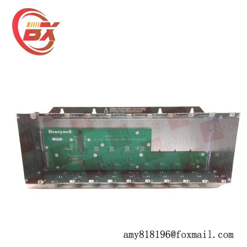 HONEYWELL 900R08R-0200 I/O Rack, 8 Slot, Red. Power (Assbly)