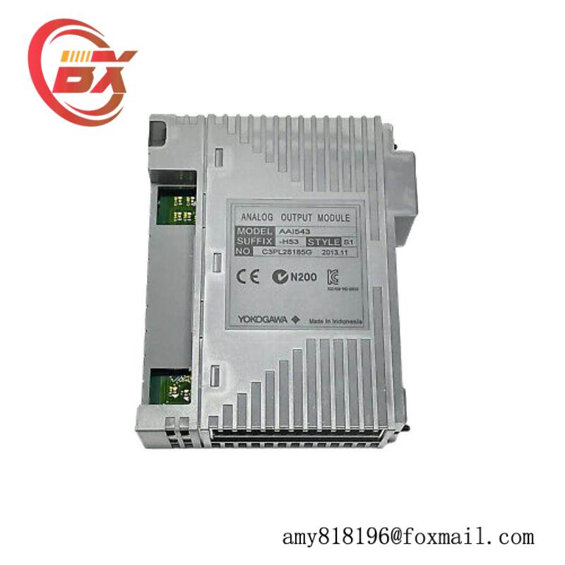 YOKOGAWA AAI543-H53 S1 ANALOG INPUT MODULE