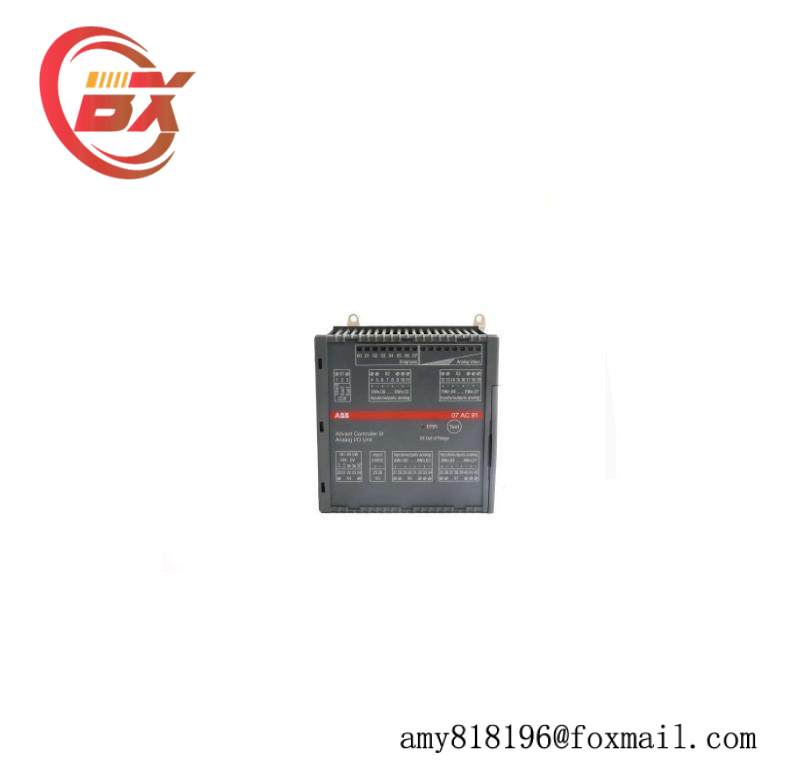 ABB 07AC91 12 GJR5252300R0101 ANALOG I/O UNIT