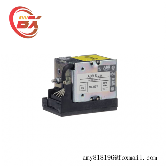 ABB 1SDA038312R1 UNDERVOLTAGE RELEASE SUPPLY VOLTAGE