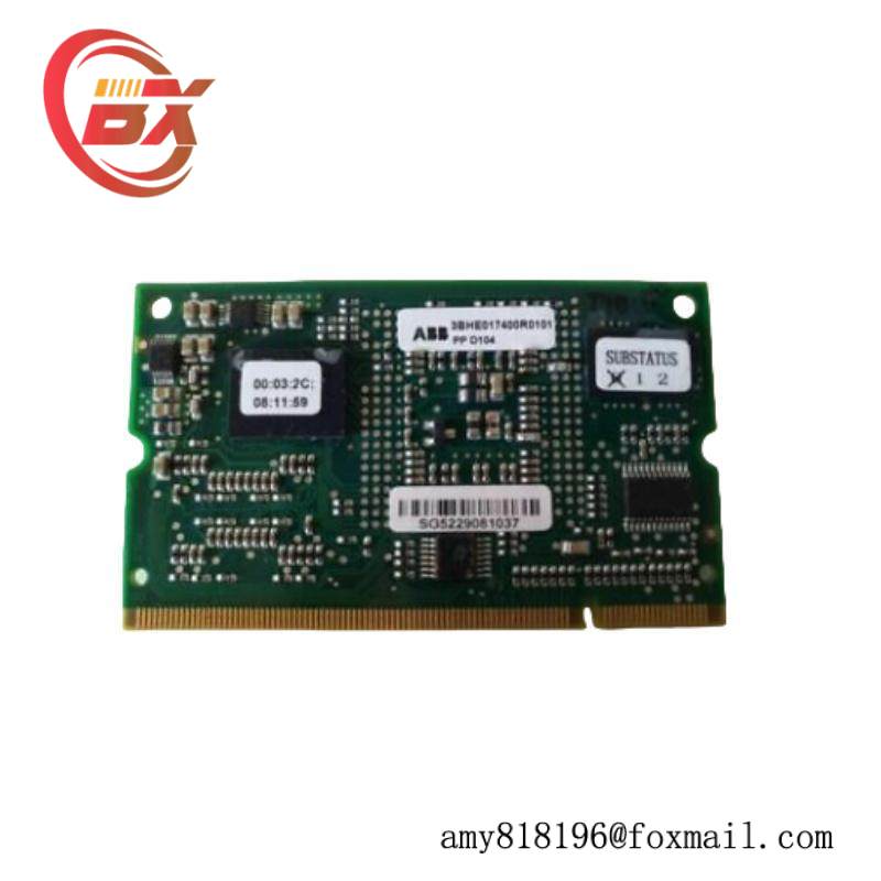 ABB 3BHE017400R0101 Main control board