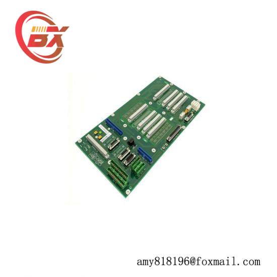 ABB 3HAB6372-001 ROBOT BACKPLANE SLOT RACK DSQC330