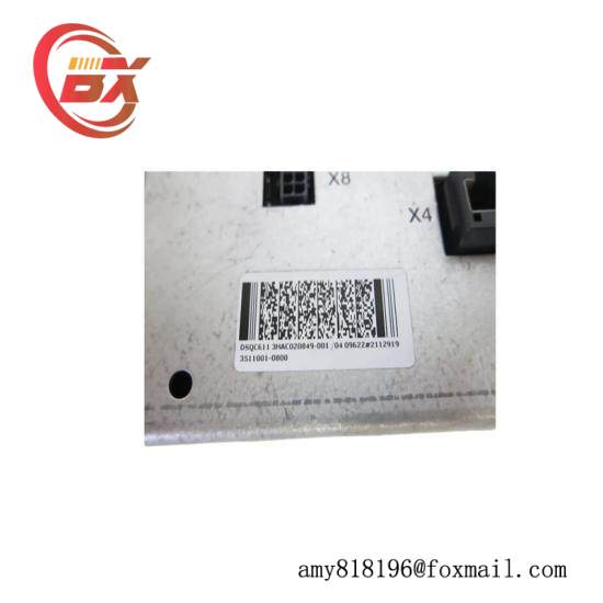 ABB 3HAC020849-001 Contactor board Unit DCS MODULE