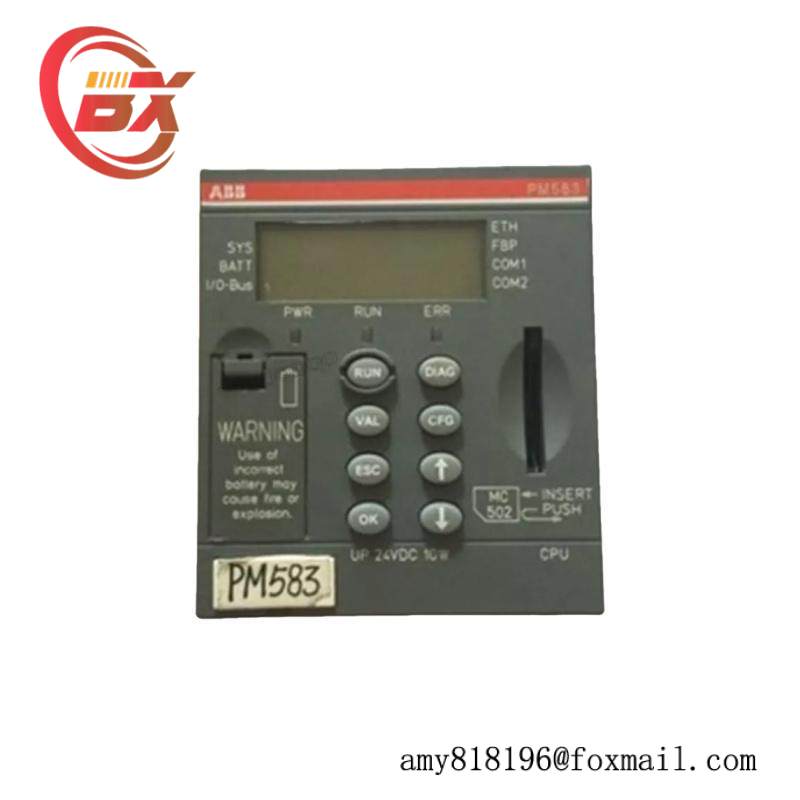 ABB AC500 CPU PM583-ETH High performance modular
