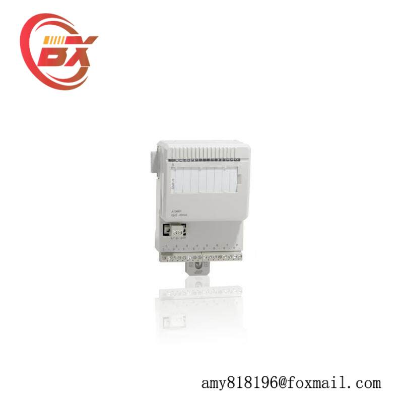 ABB AO801 3BSE020514R1 AO801 Analog output 8 ch