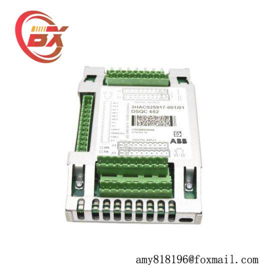 ABB DSQC652 3HAC025917-001/01 I/O Unit