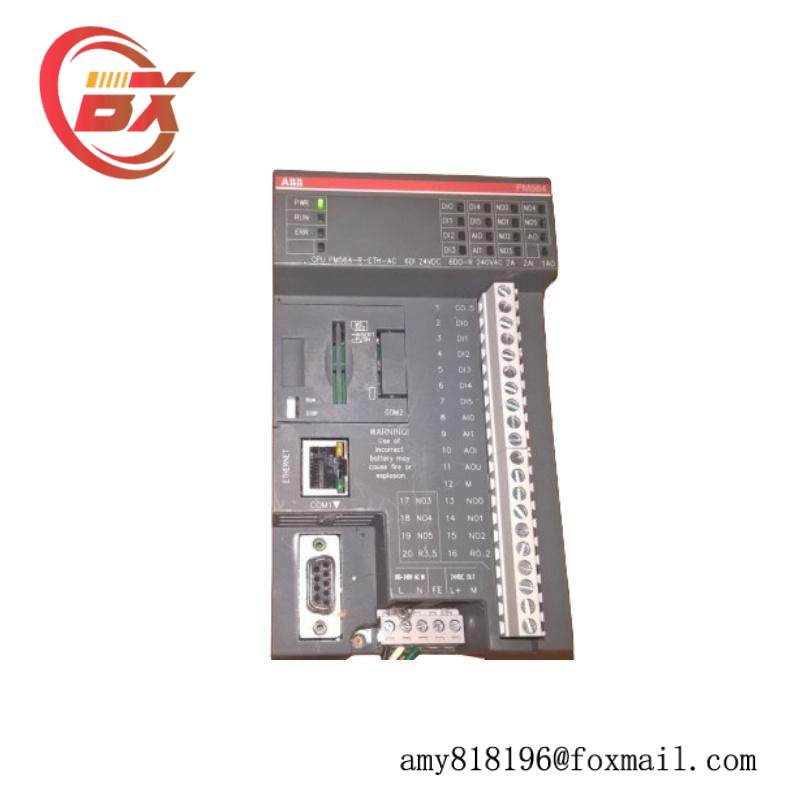 ABB PM564-R-ETH A0 PLC Central Processing Unit