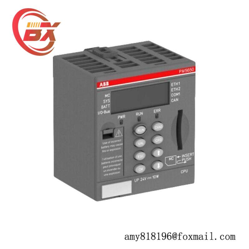 ABB PM5650-2ETH Central Processing Unit Module