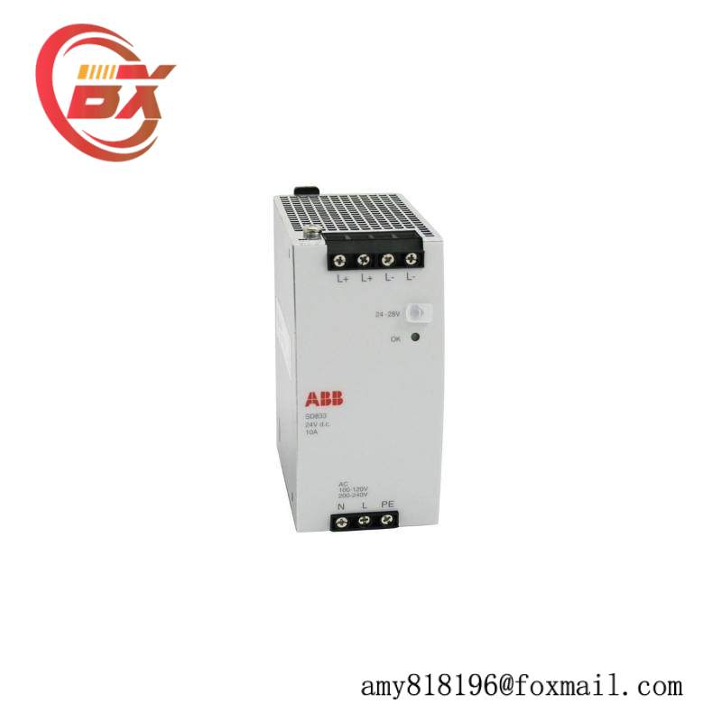 ABB SD833 800xA Series Power Supply