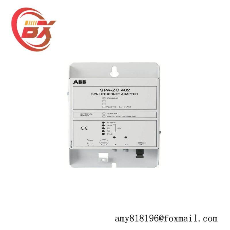 ABB SPA-ZC 402 ethernet adapter