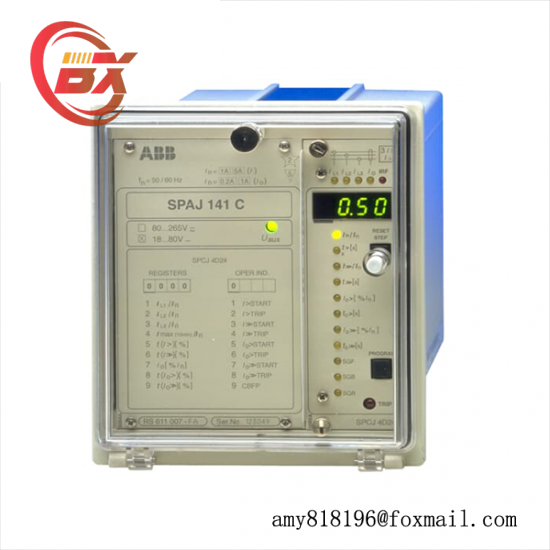 ABB SPAJ 141C RS611007-AA Earth-fault relay