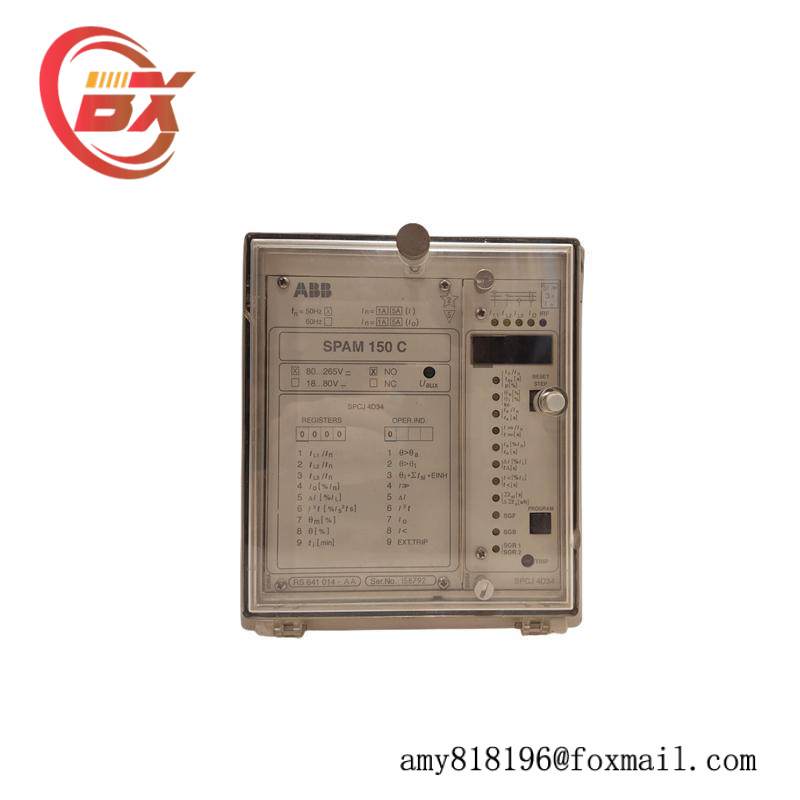 ABB SPAM-150C MOTOR PROTECTION RELAY