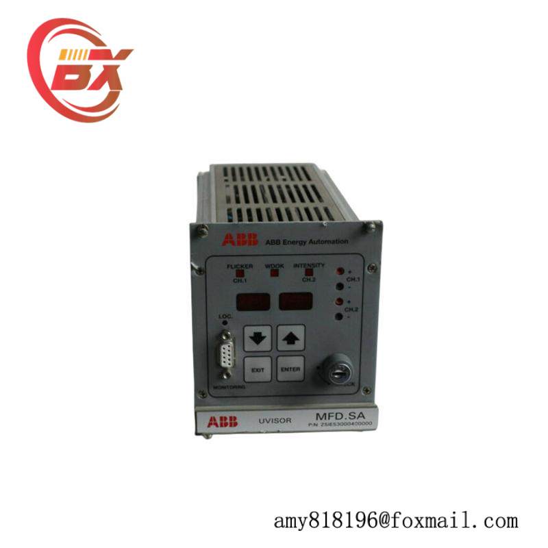 ABB UVISOR MFD.SA ZSIE53000400000 Flame controller