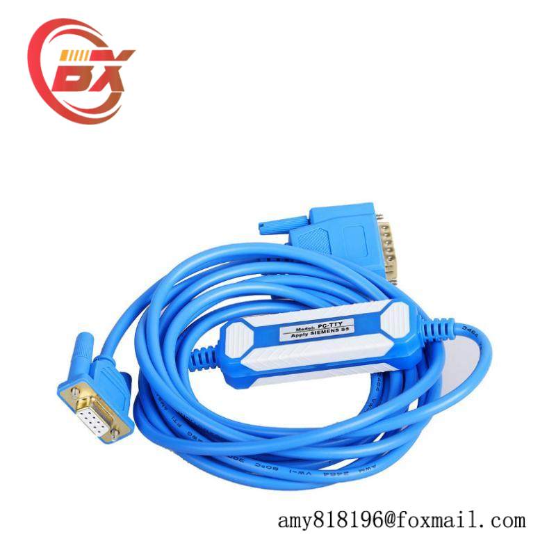 SIEMENS AMSAMOTION PC-TTY S5 PLC programming cable