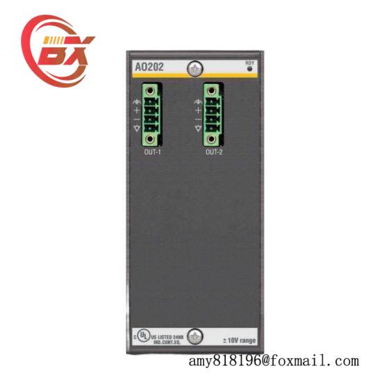 AO202  Analog Output Module  Bachmann