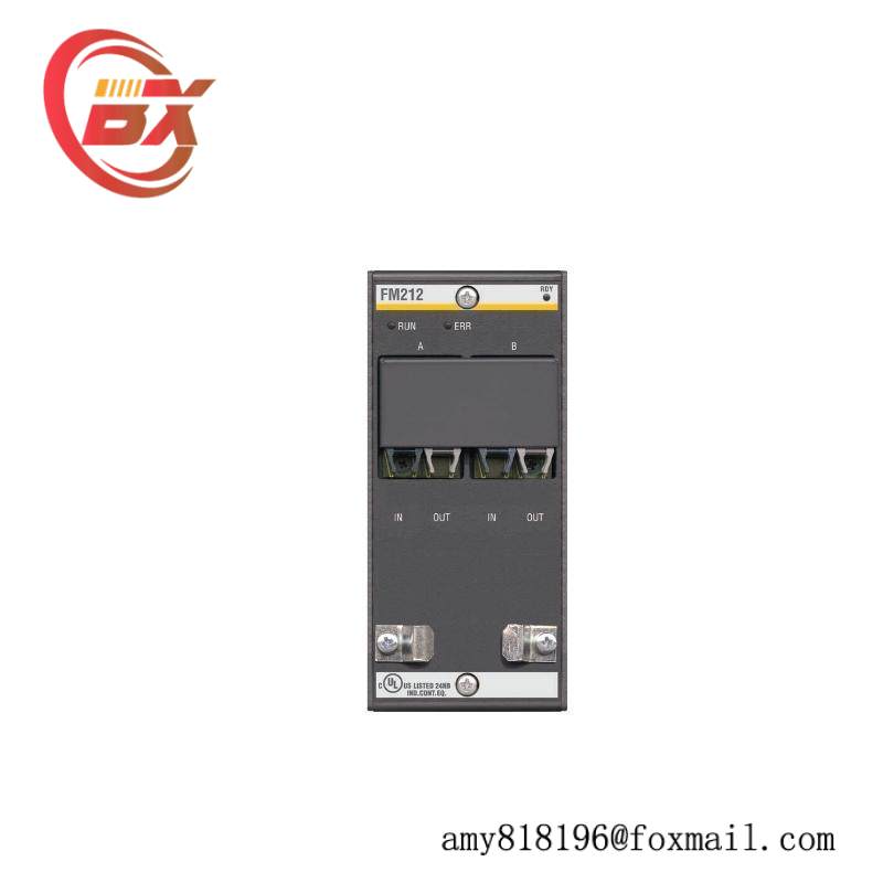 BACHMANN FM212 FASTBUS master module with 2 FO interfaces
