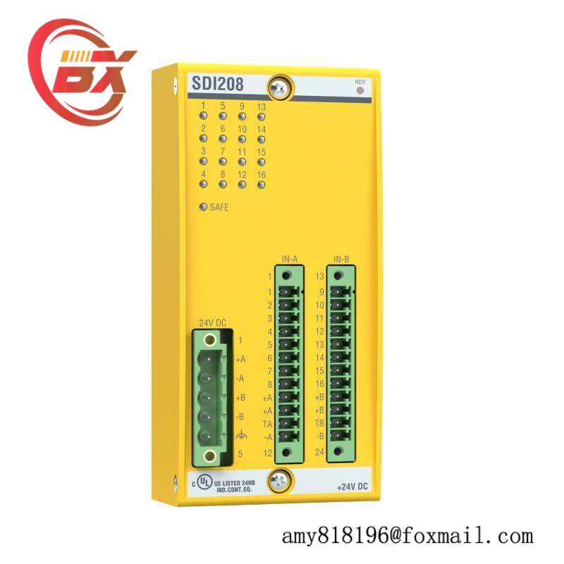 Bachmann SDI208 Safety Digital Input Module