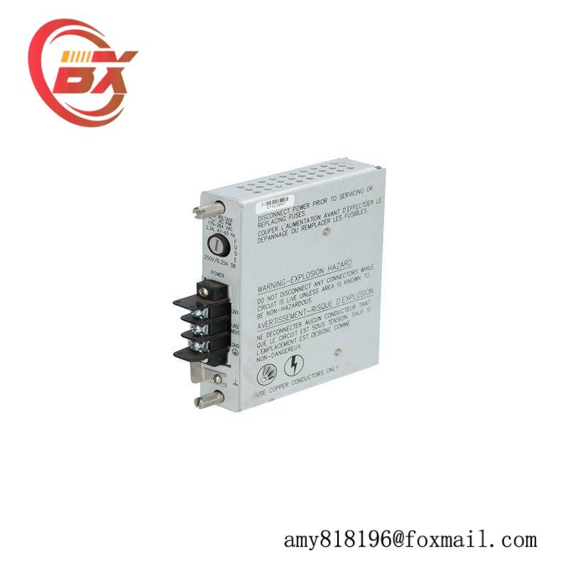 BENTLY NEVADA 125840-01 AC POWER INPUT MODULE