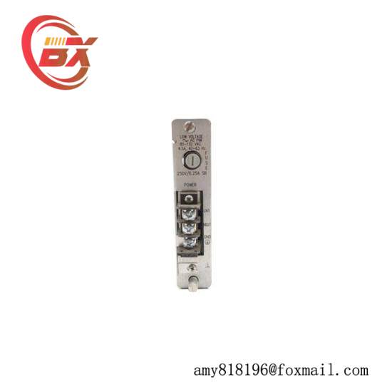 Bently Nevada 3500/15 125840-02 Low Voltage AC Power Input Module