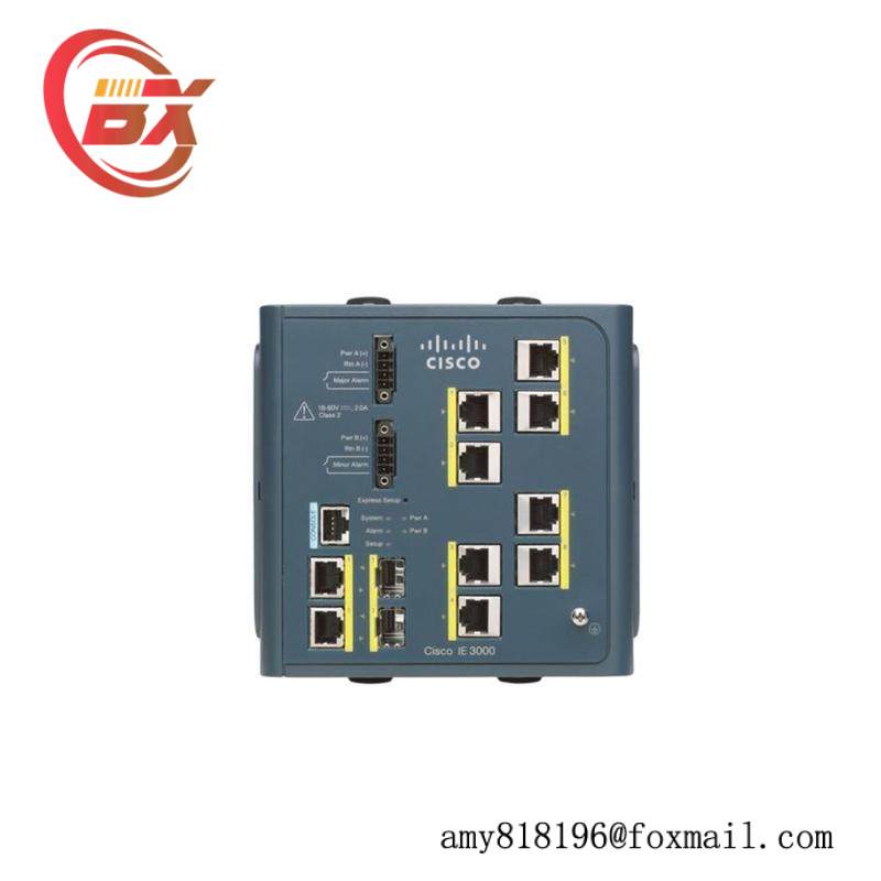 CISCO IE-3000-8TC INDUSTRIAL ETHERNET SWITCH
