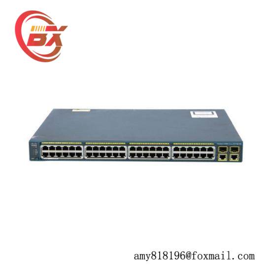 Cisco WS-C2960-48PST-S Ports Managed PoE Switch