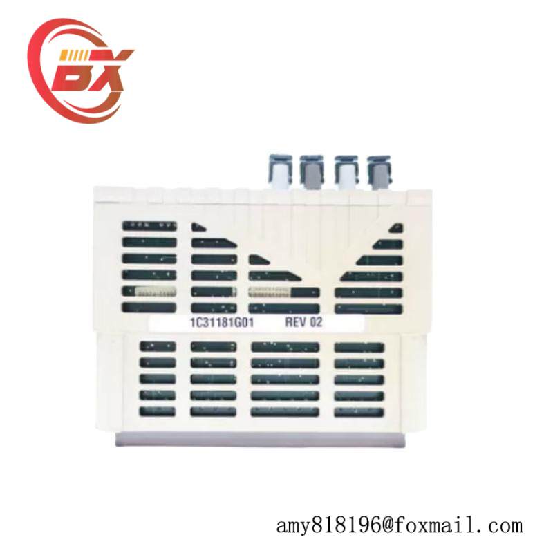 EMERSON 1C31181G01 Remote Mau I O Module 