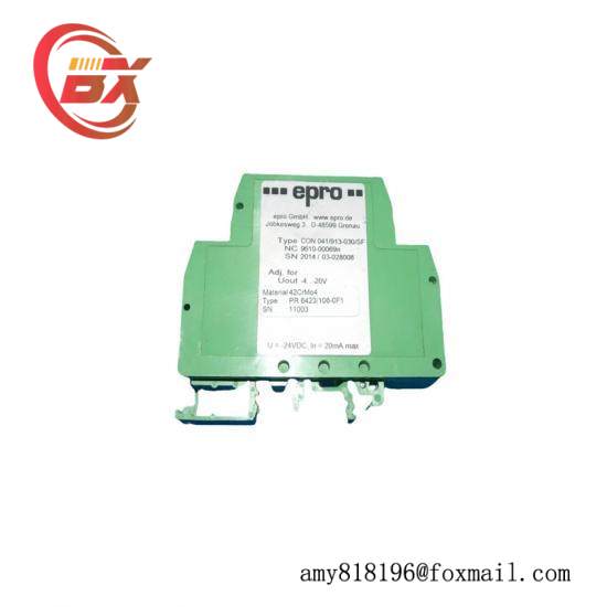 Emerson CON041/913-030/SF EPRO Eddy current signal converter