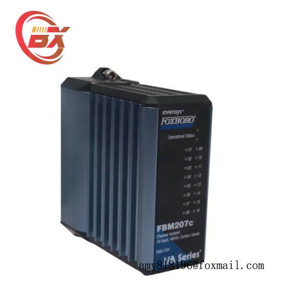 FBM207 CP0917MF  Invensys Foxboro 16 Channel Voltage Monitor