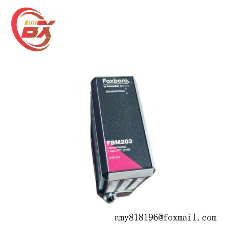 FOXBORO FBM203 RH914SV Channel Isolated 8 Input RTD