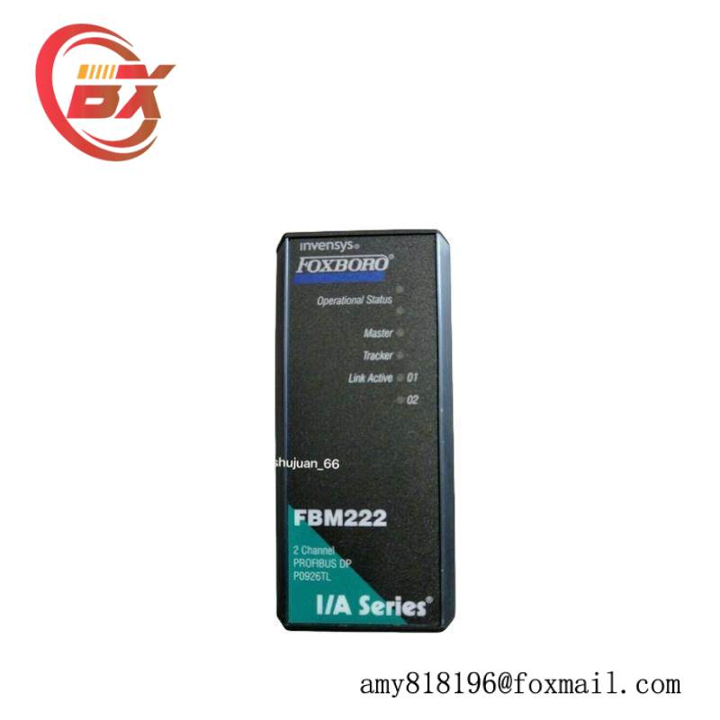 FOXBORO FBM222 P0926TL PROFIBUS DP MODULE