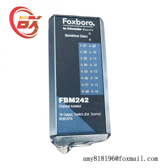 FOXBORO FBM242 RH916TA Channel isolated output Module