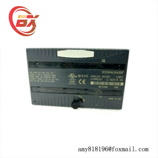 GE FANUC IC200ALG430F analog mixed module