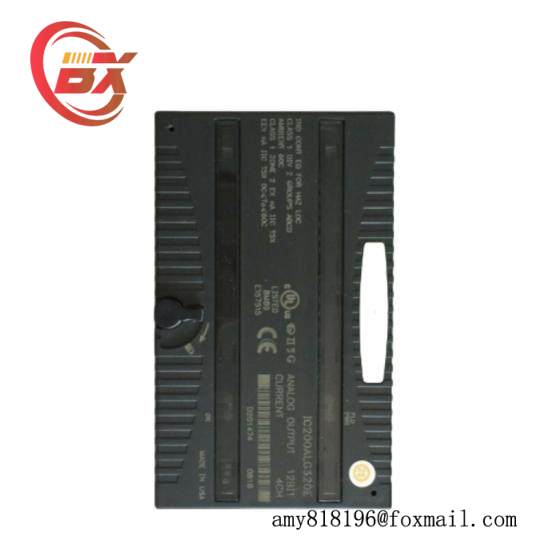 GE FANUC IC200ALG620 Analog Input I/O