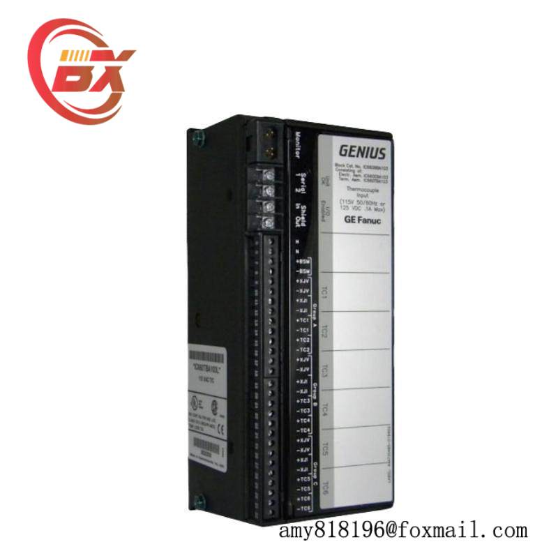 GE Fanuc IC660BBA021 THERMOCOUPLE INPUT BLOCK