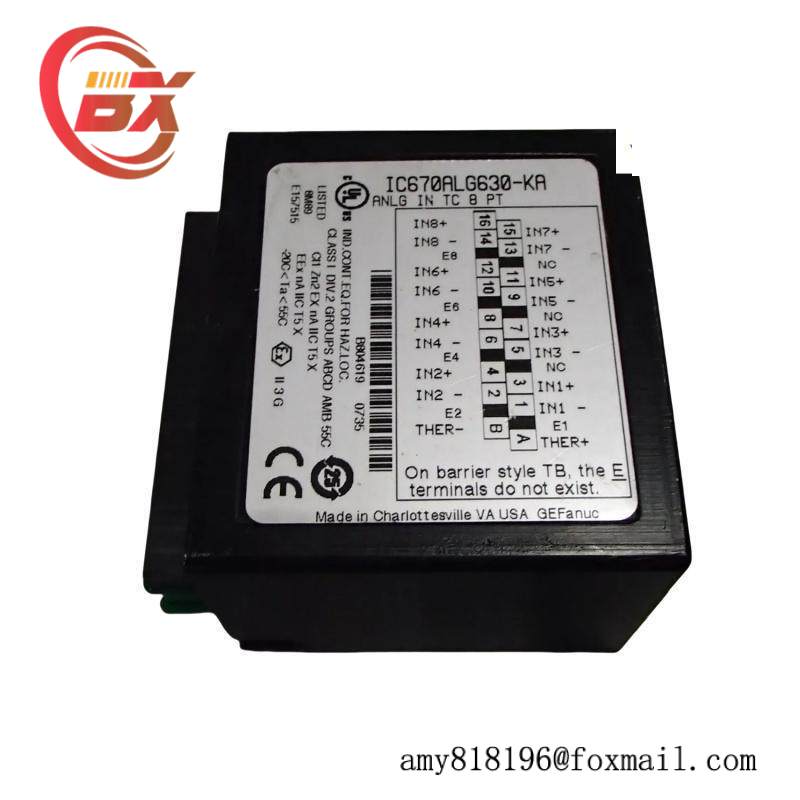 GE Fanuc IC670ALG630 Analog Input PLC Module