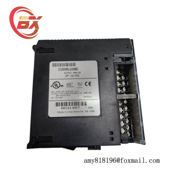 GE FANUC IC693ALG390 Analog Output I/O
