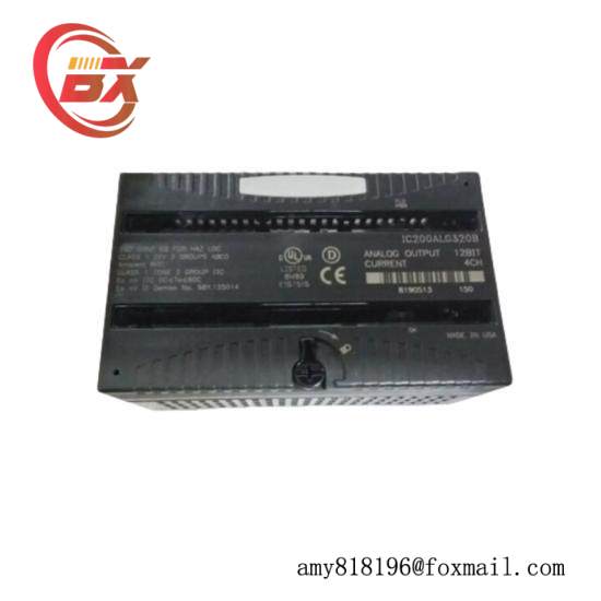 GE IC200ALG262G Analog Current input module
