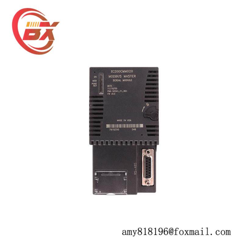 GE IC200CMM020 MODBUS MASTER MODULE