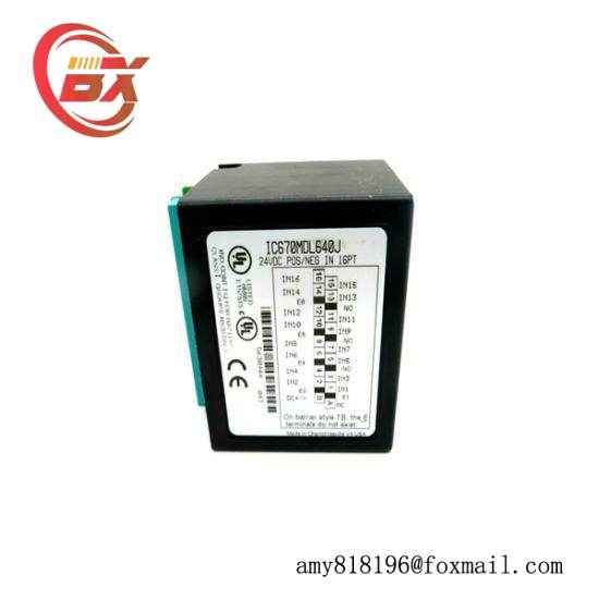 General Electric FANUC IC670MDL640J Input Module