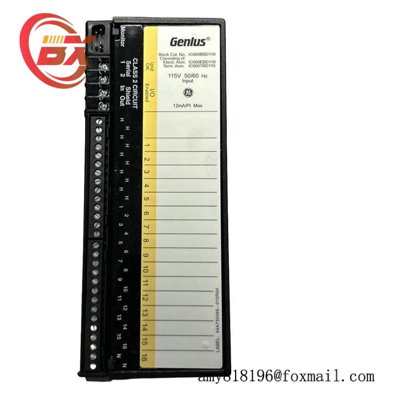 GE IC660BBD110 Discrete input block