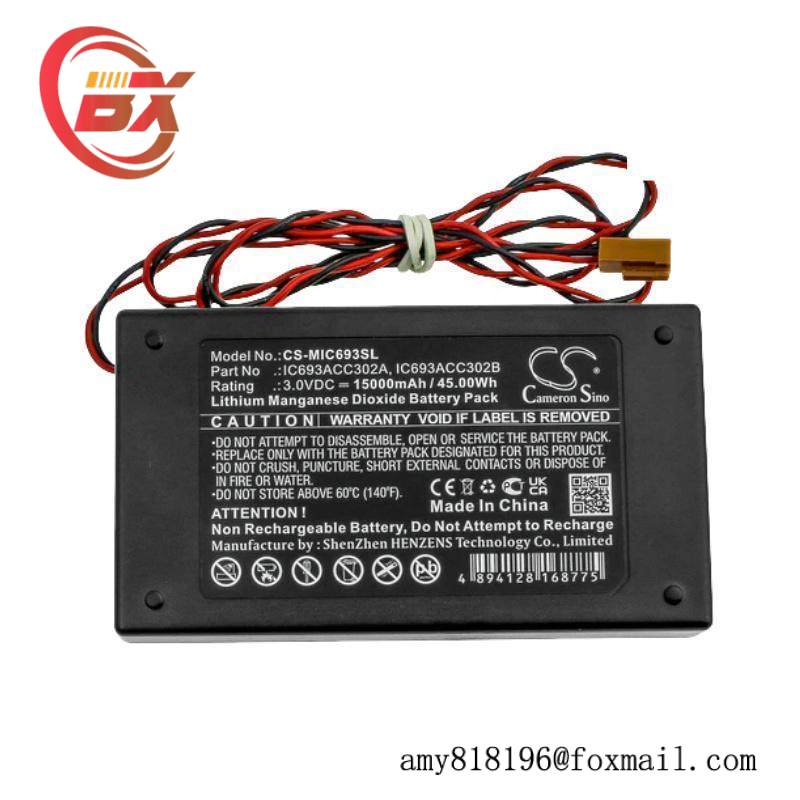 GE IC693ACC302A Auxiliary Battery module