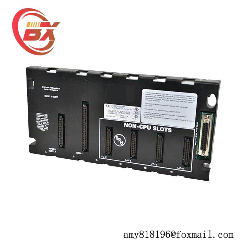 GE IC693CHS397 5-slot modular CPU baseplate