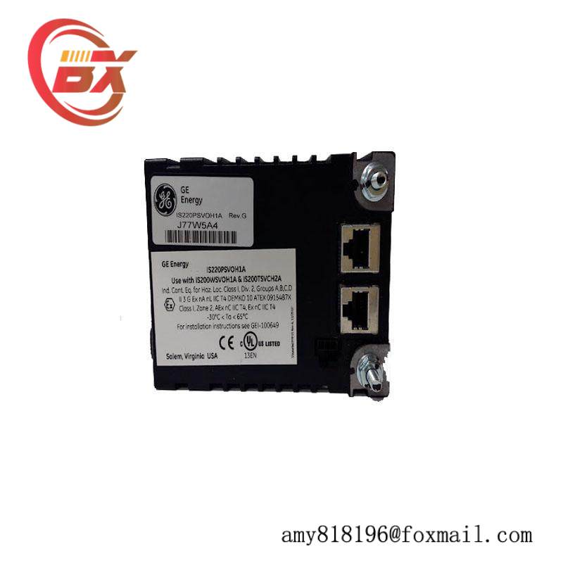 GE IS220PSVOH1A (NO REV) Boards & Turbine Control