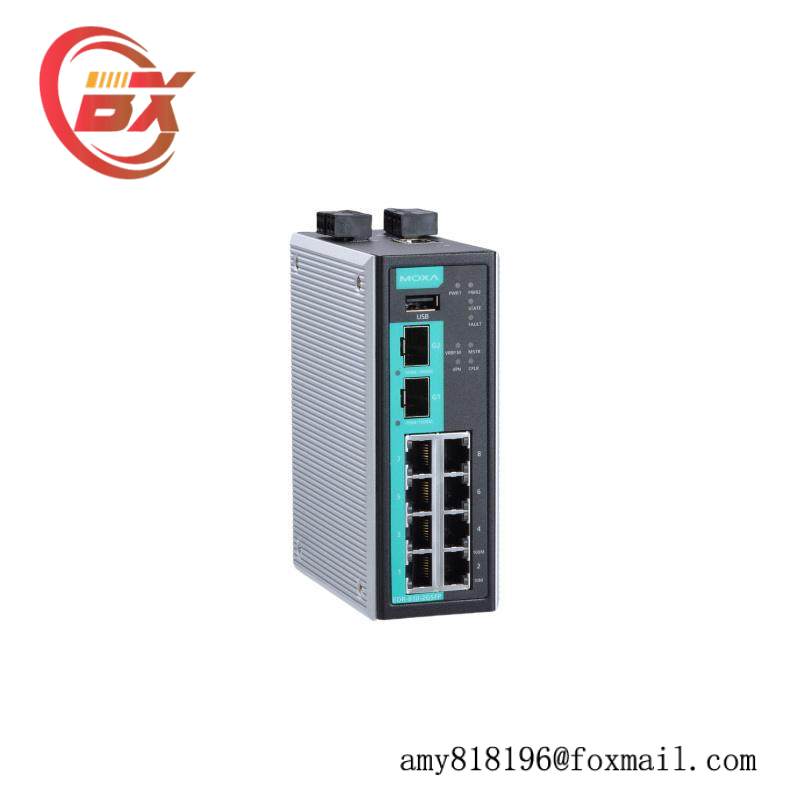 MOXA EDR-810-2GSFP Industrial Secure Router Switch