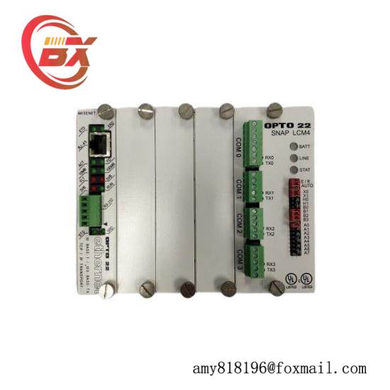 OPTO 22 SNAP-LCM4 M4SENET-100 Controller Ethernet Card